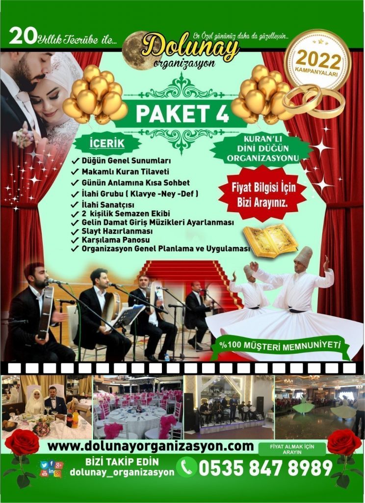 İslami Düğün Organizasyonu Paketi